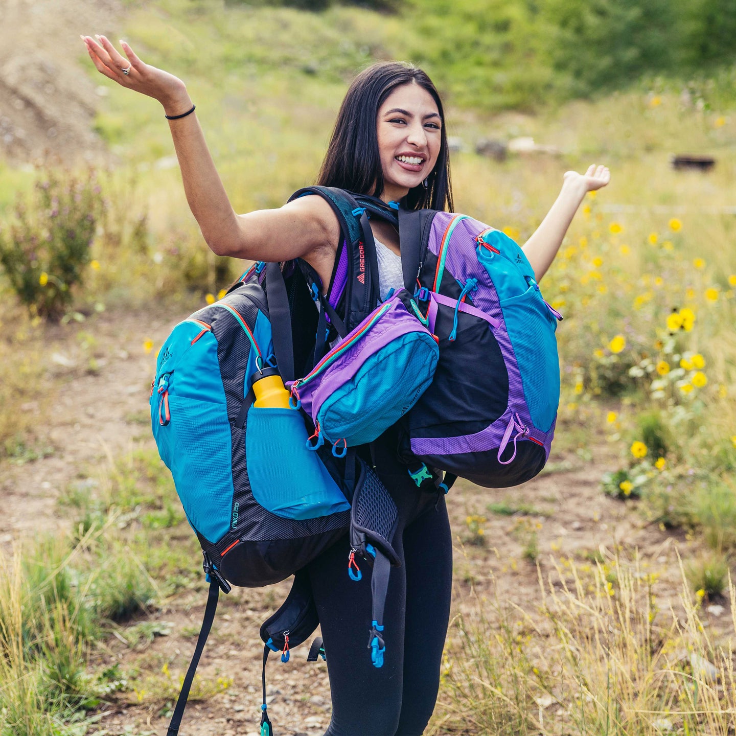 Click  here to shop all styles in the Gregory x Unlikely Hikers collaboration. 